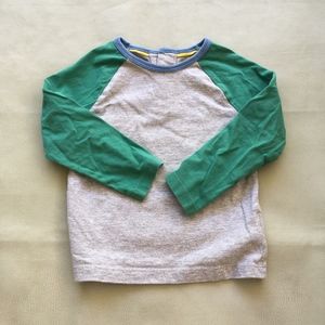 Baby Boden Long Sleeved Baseball Tee
